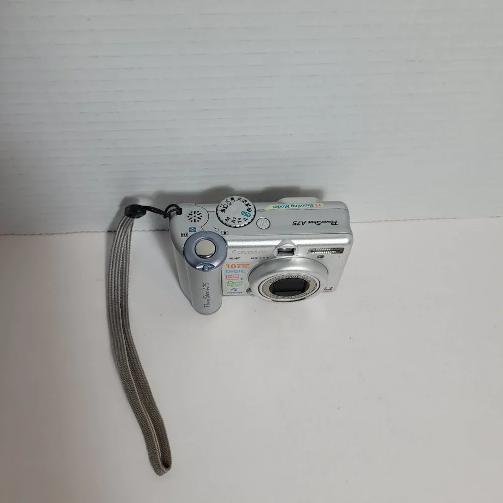 Canon PowerShot A75 Camera 3.2 Mega Pixels PC1202 Screen Issues See Description